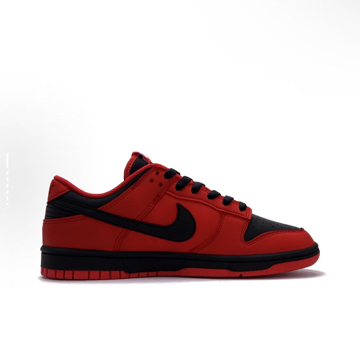 Uncle Luban Custom Nike Dunk Low "Bred" – Authentic Base, Handcrafted Heat