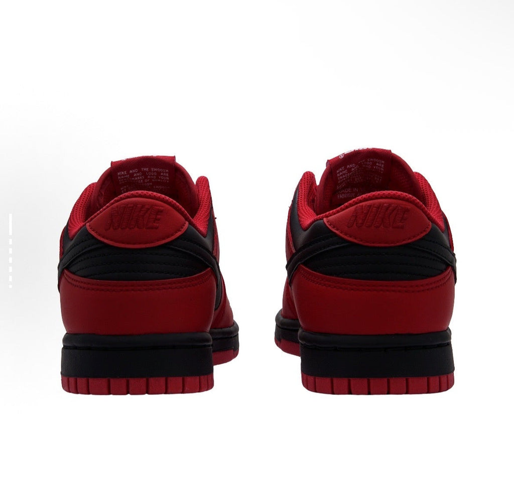 Uncle Luban Custom Nike Dunk Low "Bred" – Authentic Base, Handcrafted Heat