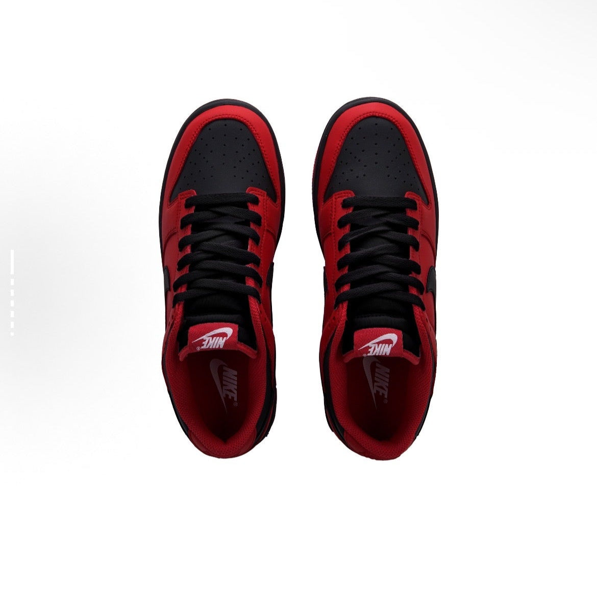 Uncle Luban Custom Nike Dunk Low "Bred" – Authentic Base, Handcrafted Heat