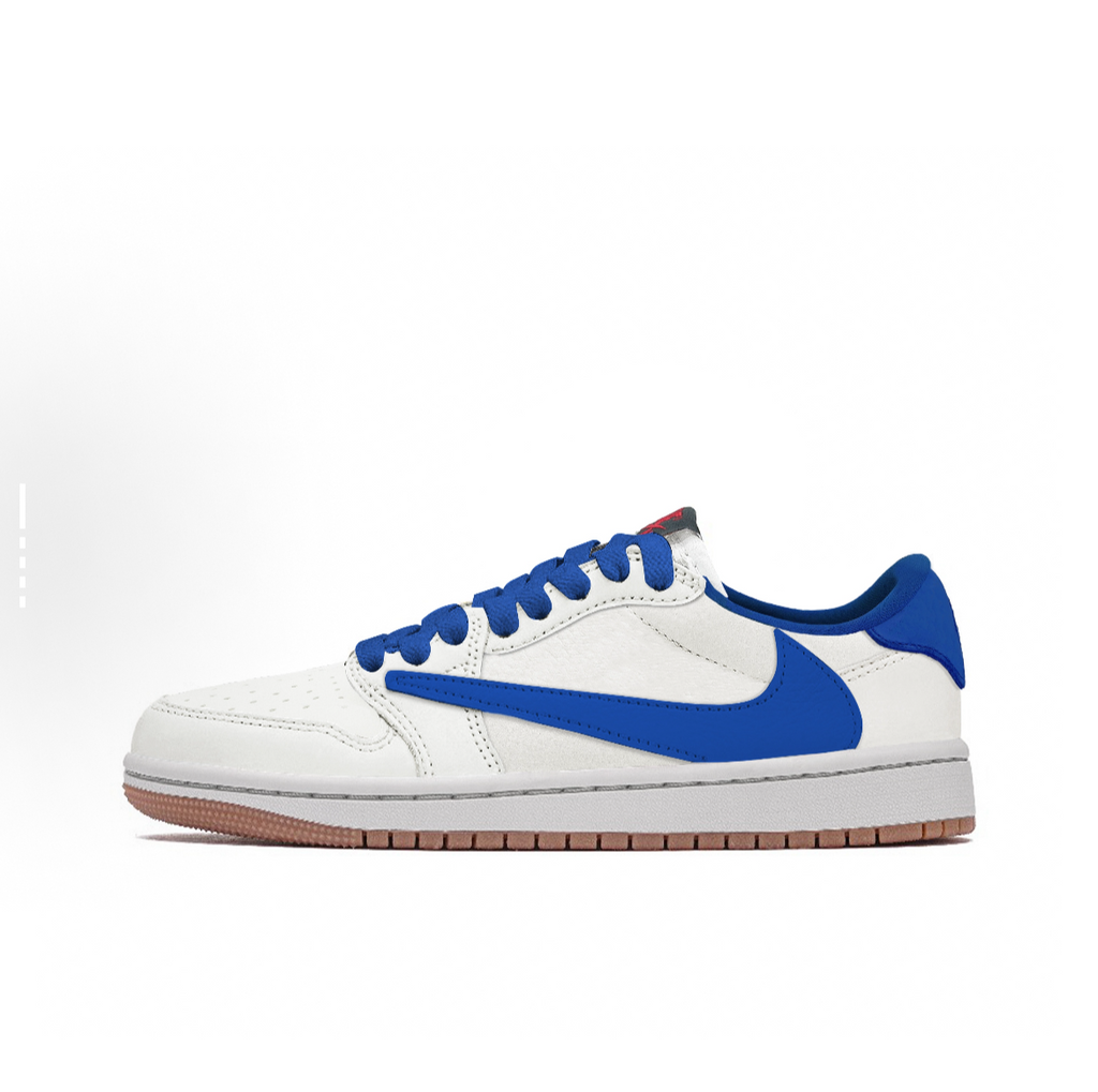 Uncle Luban Custom Travis Scott x Nike Reverse Swoosh – “Iceberg” Edition (Handmade | Authentic Base)