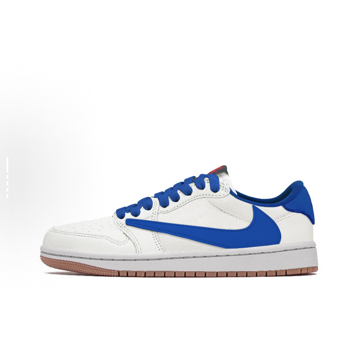 Uncle Luban Custom Travis Scott x Nike Reverse Swoosh – “Iceberg” Edition (Handmade | Authentic Base)