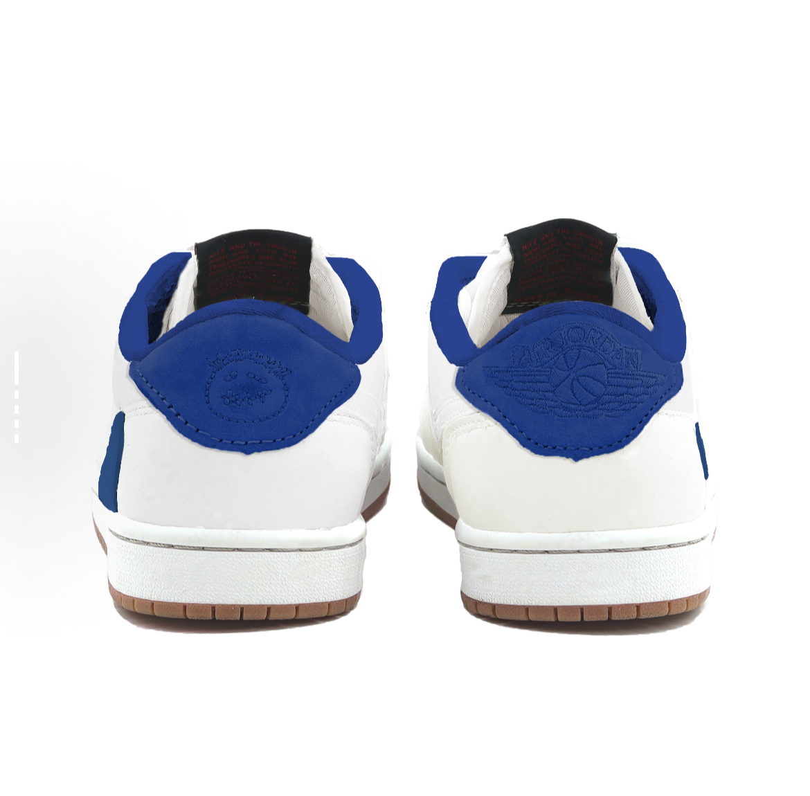 Uncle Luban Custom Travis Scott x Nike Reverse Swoosh – “Iceberg” Edition (Handmade | Authentic Base)
