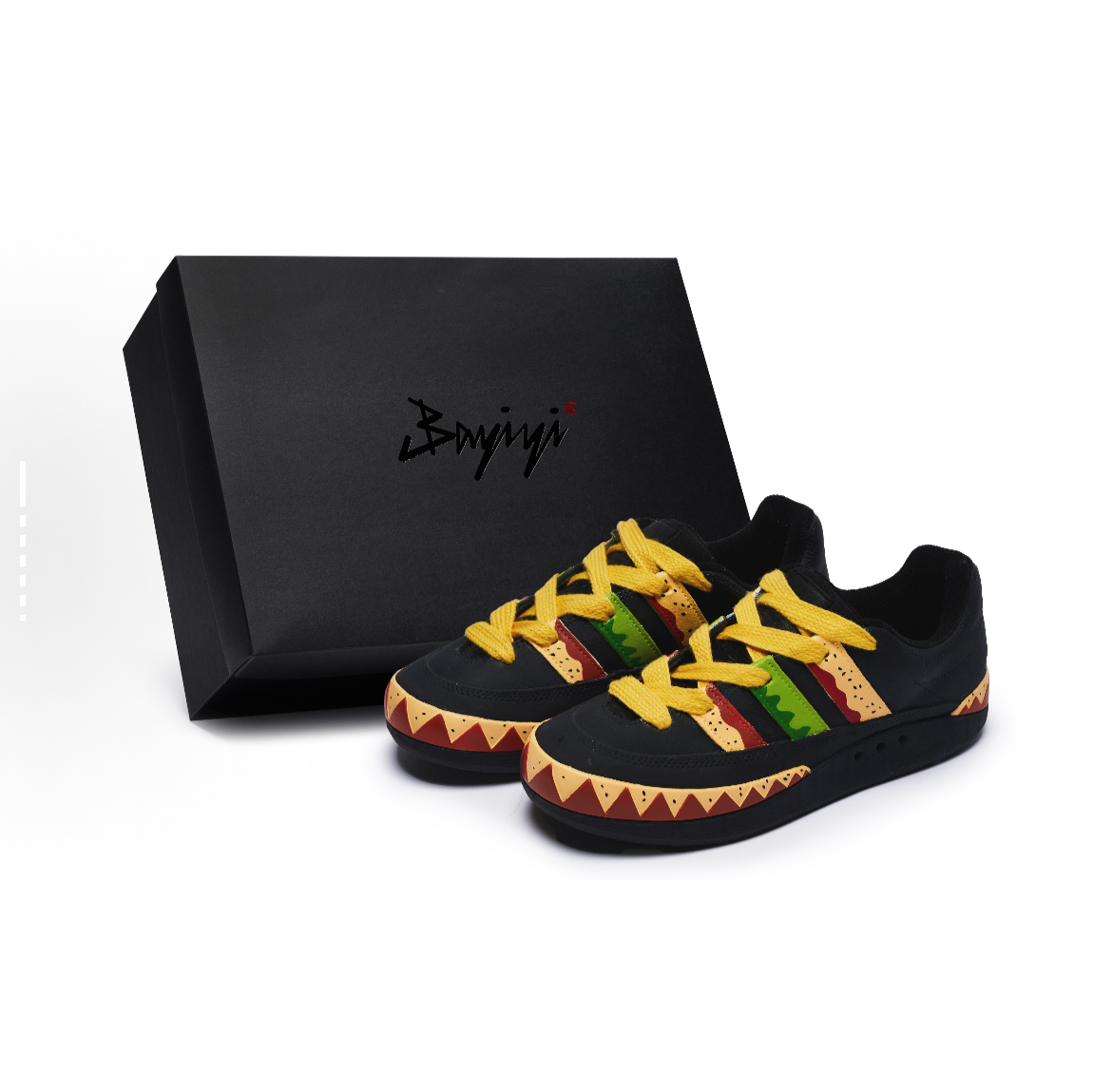 Uncle Luban Custom Adidas Originals Athletics “Burger Theme” Edition