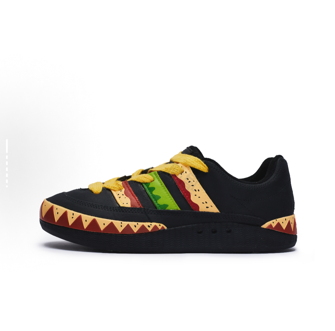 Uncle Luban Custom Adidas Originals Athletics “Burger Theme” Edition