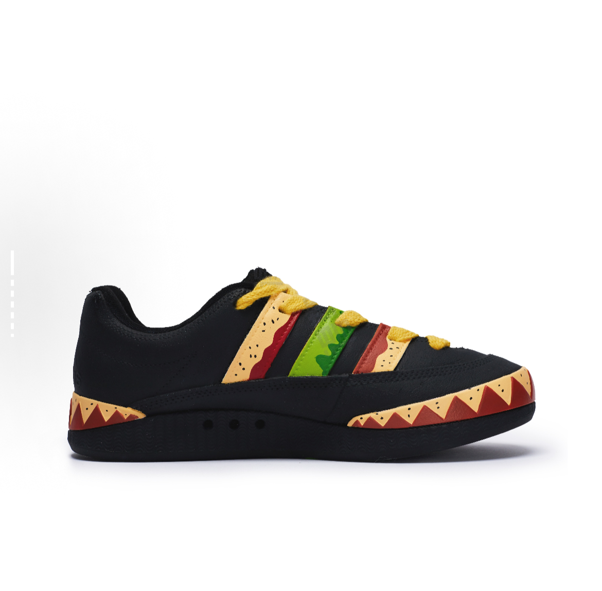 Uncle Luban Custom Adidas Originals Athletics “Burger Theme” Edition