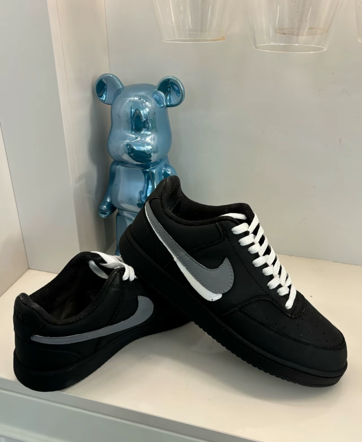 Uncle Luban Custom – Nike Court Vision Low "Shadow Fade"