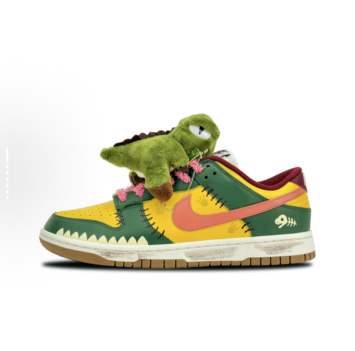 Uncle Luban Custom – Dunk Low "Playful Dino"