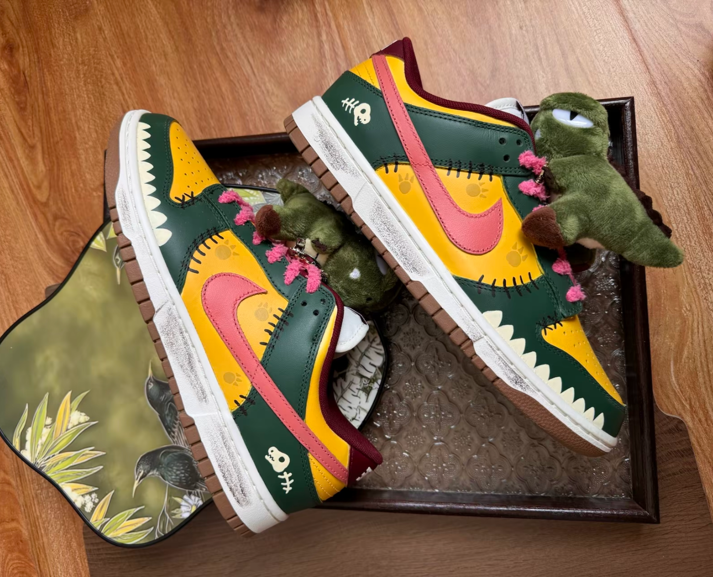 Uncle Luban Custom – Dunk Low "Playful Dino"