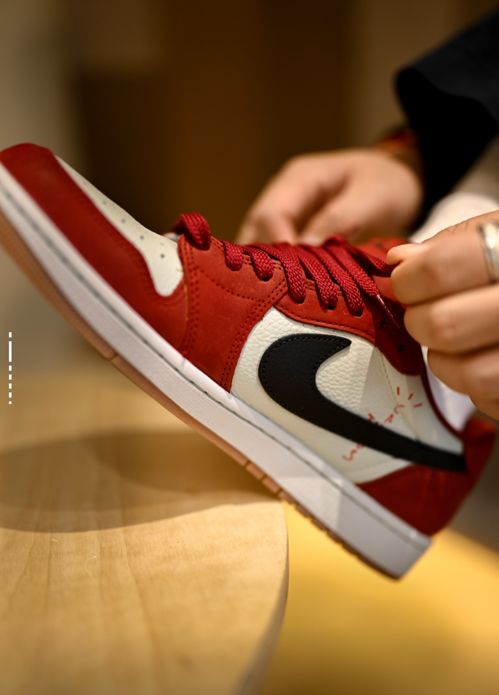 Uncle Luban Custom Travis AJ1 Low “Chicago Flip”