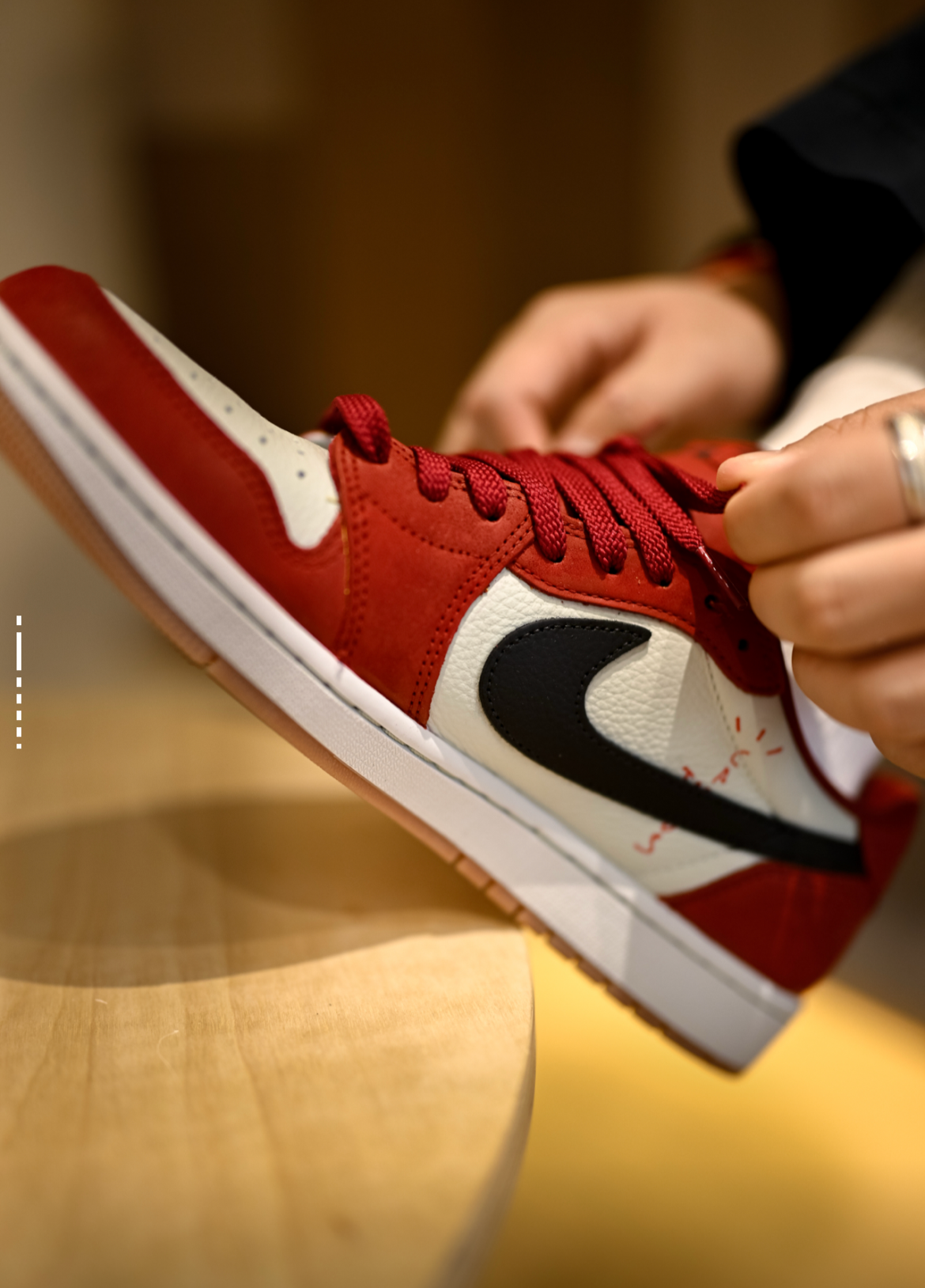 Uncle Luban Custom Travis AJ1 Low “Chicago Flip”