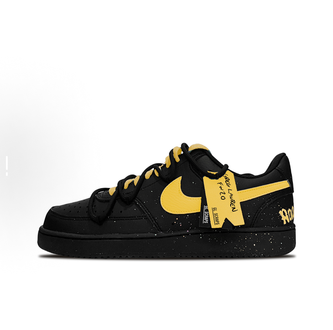 Uncle Luban Custom "Sunlight Dance" — Recrafted from Nike Court Vision Low