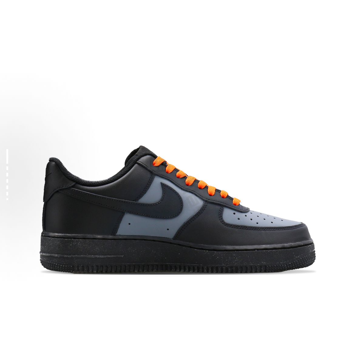 🎃 Uncle Luban “Pumpkin Voltage” – Custom AF1 Blackout Edition 🎃