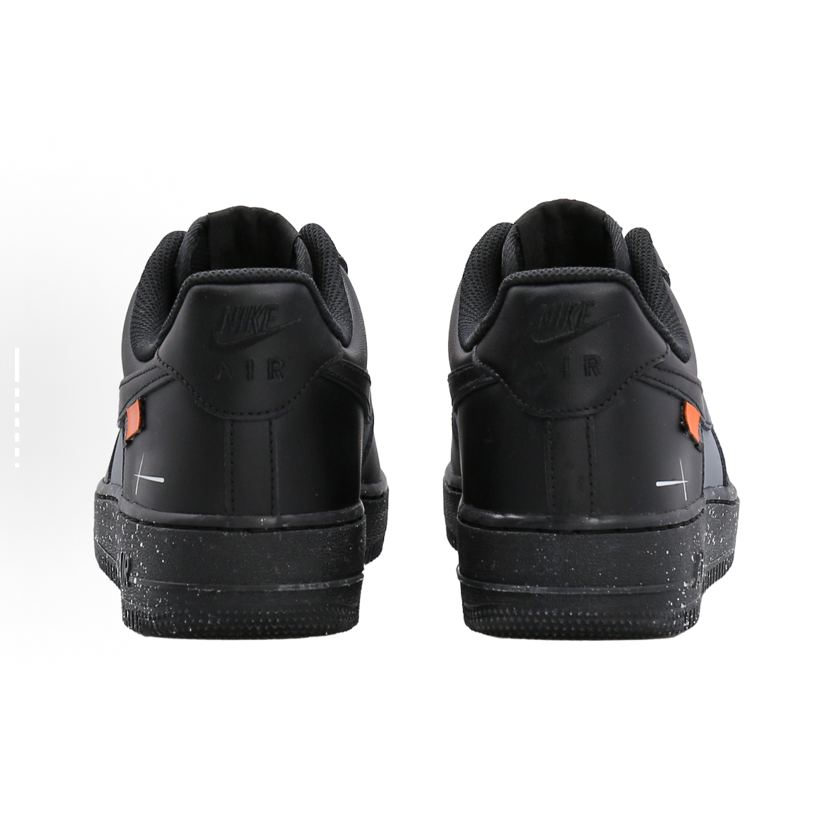 🎃 Uncle Luban “Pumpkin Voltage” – Custom AF1 Blackout Edition 🎃