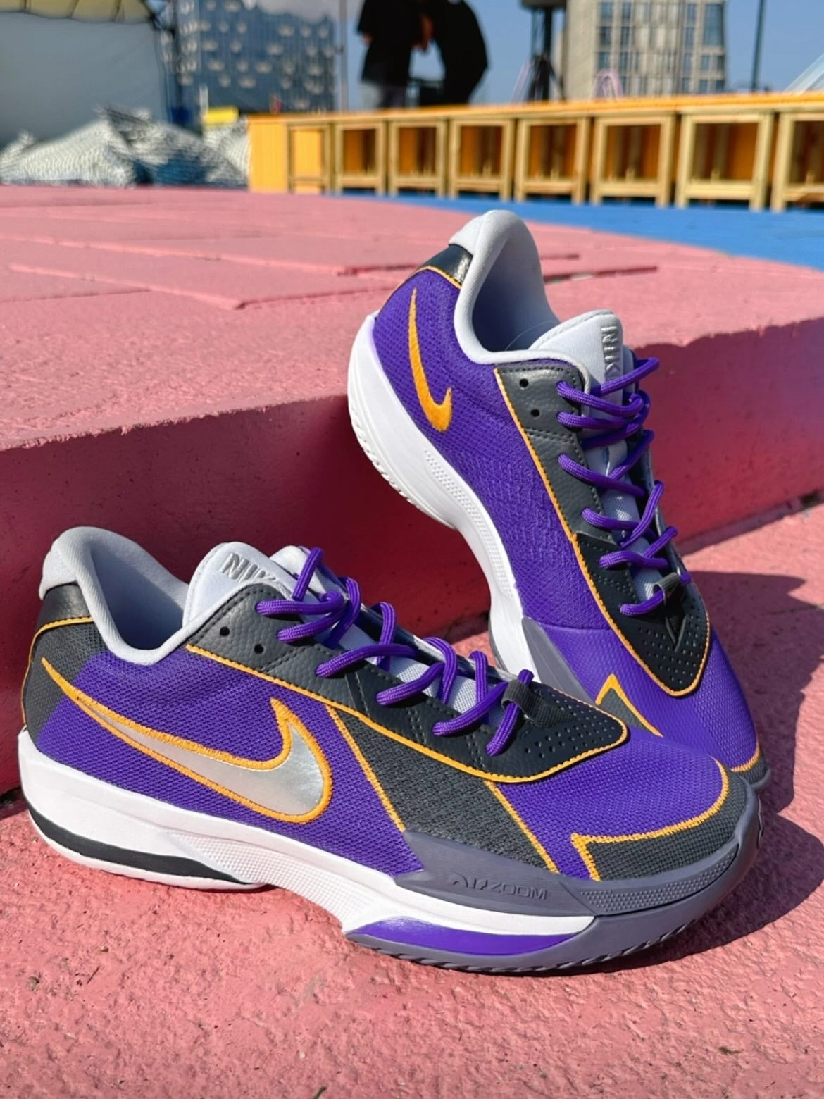 🟣 Nike GT Cut Academy – “Lakers Legacy” by Uncle Luban 🟣 Limited Release Only one pair per size – once it's gone, it's gone.