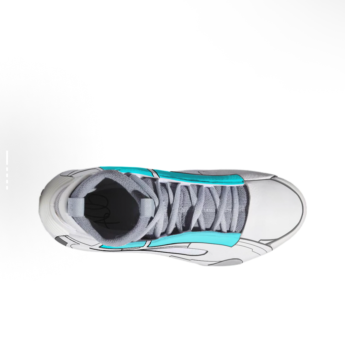 UncleLuban Custom James Harden Vol.8 “Back to the Future” – Hand-Painted Futuristic Limited Edition