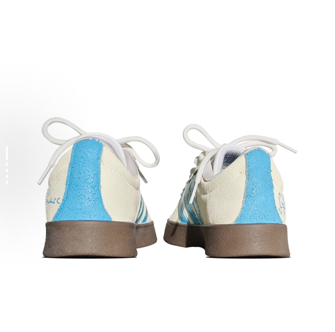 🌊 Salt Shore – Custom Adidas VL Court 2.0 by Uncle Luban