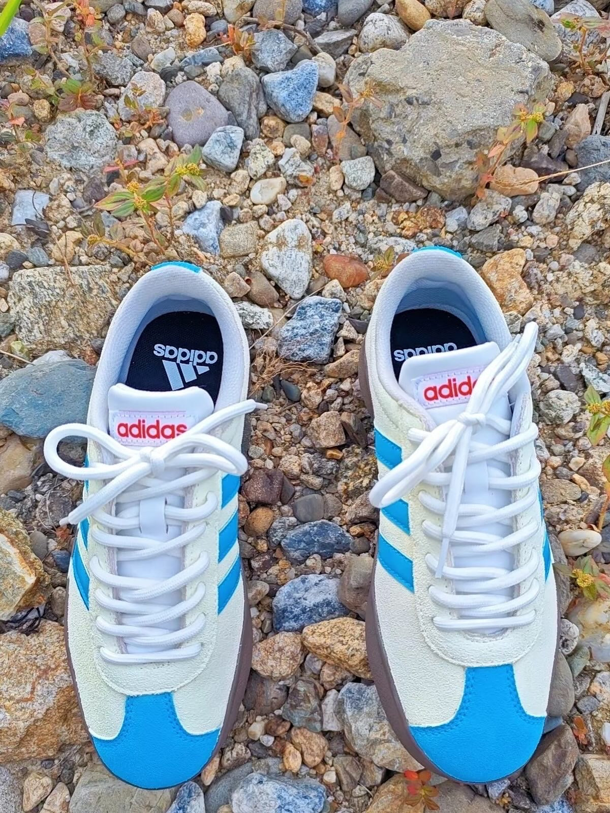 🌊 Salt Shore – Custom Adidas VL Court 2.0 by Uncle Luban