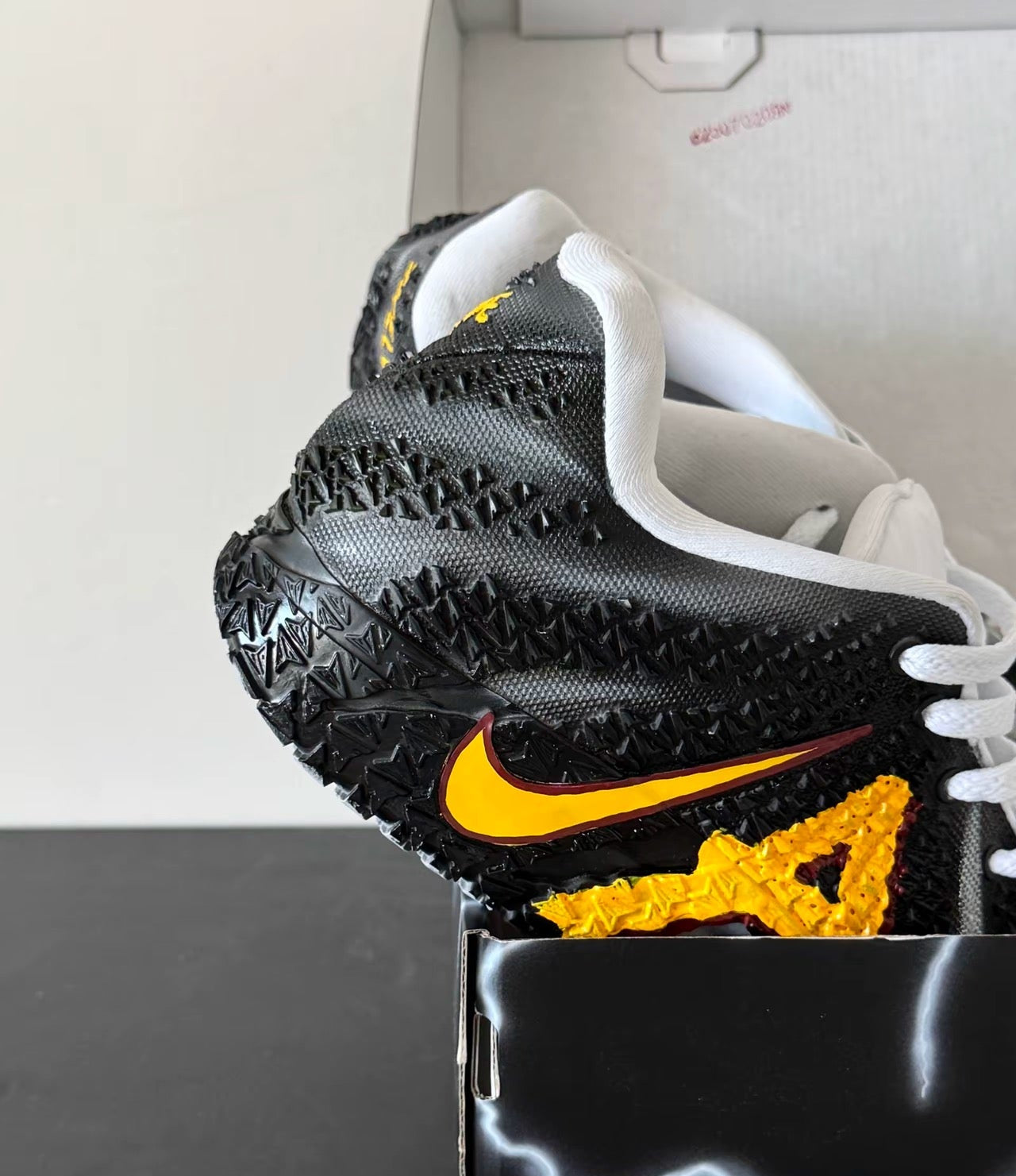 UncleLuban Black Panther Tribute — Custom Nike Ja Morant 3 (JA3) in Black/Gold