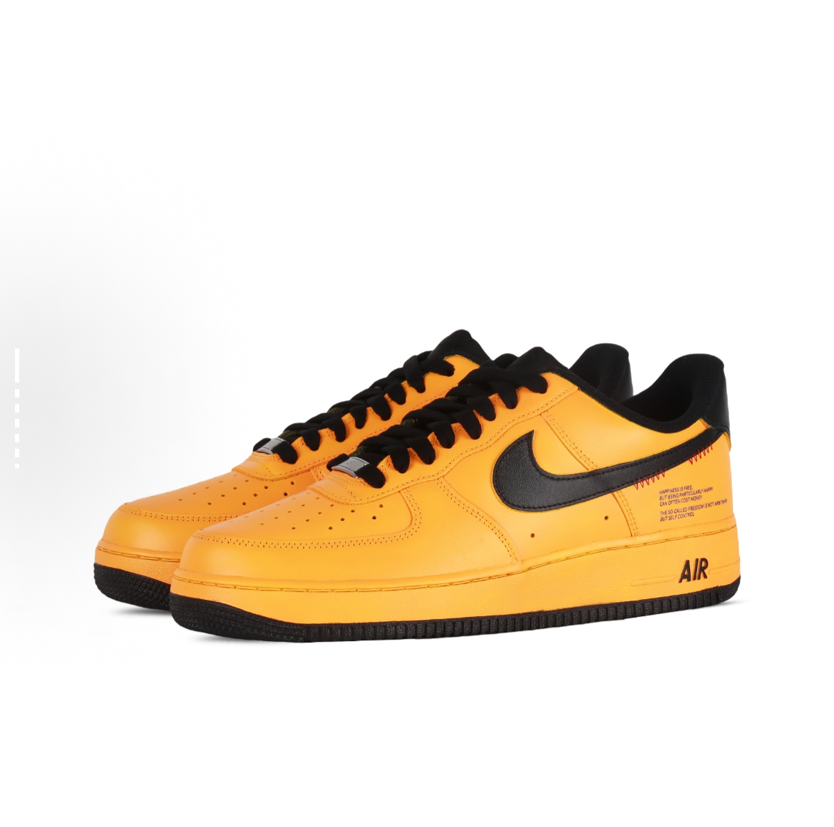 ⚡ Solar Punch – Air Force 1 Custom ⚡