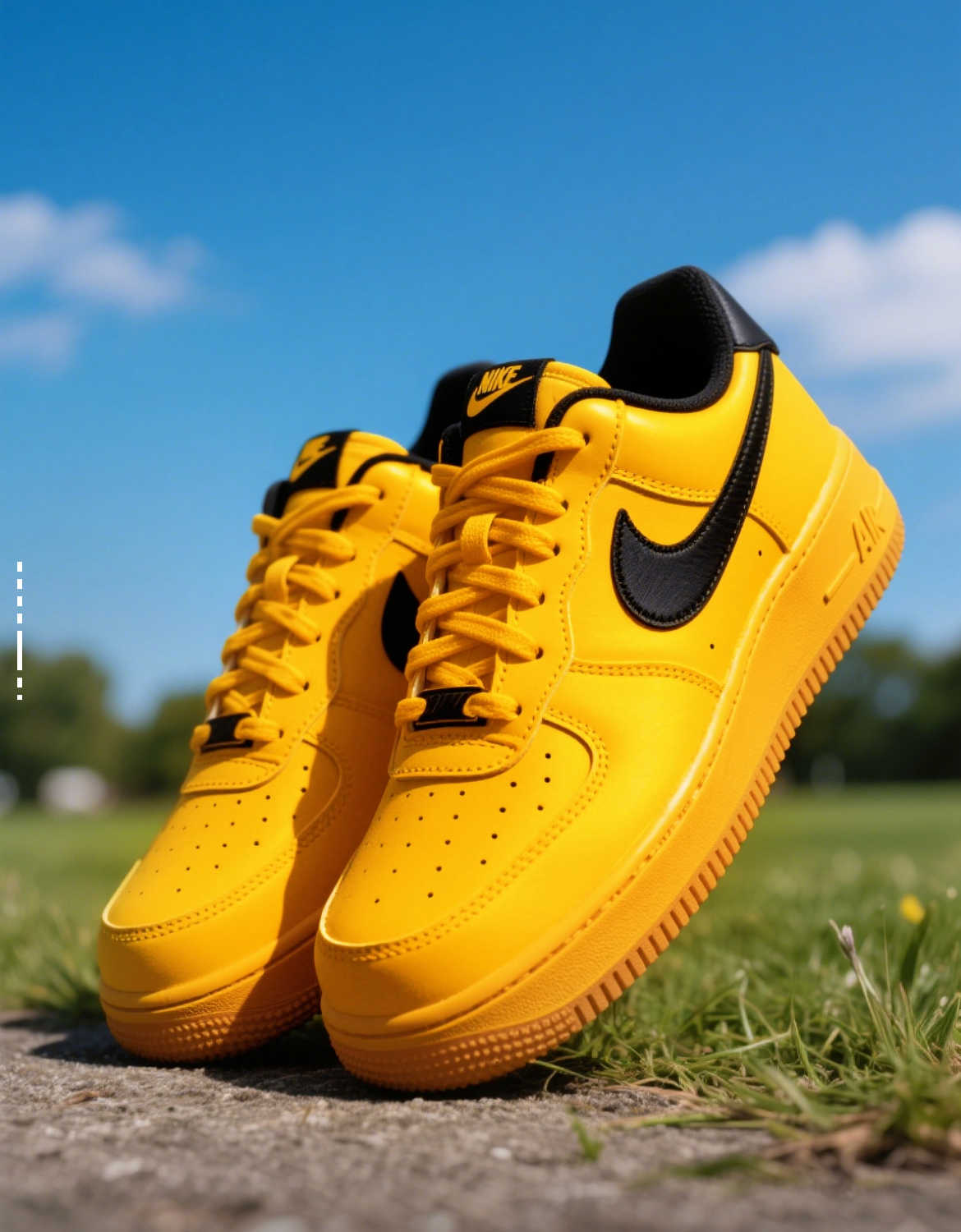 ⚡ Solar Punch – Air Force 1 Custom ⚡