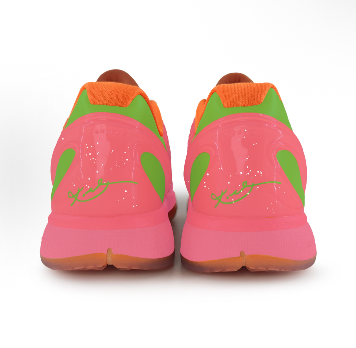 Uncle Luban Kobe 6 “Pink Green” Custom – Jalen Brunson PE Inspired